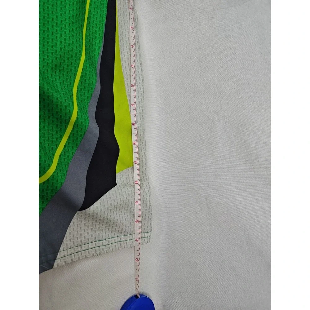 NIKE Swim Shorts Green Men Size Large Intact Lining Green‎ 10